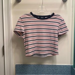 Striped Crop Top